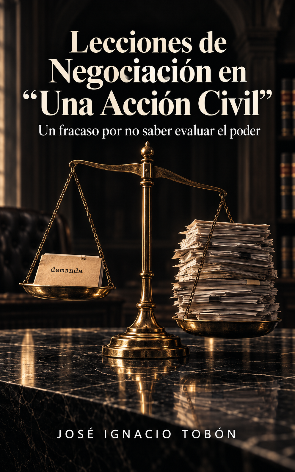 Lecciones de Negociación en “Una Acción Civil” — libro de José Ignacio Tobón